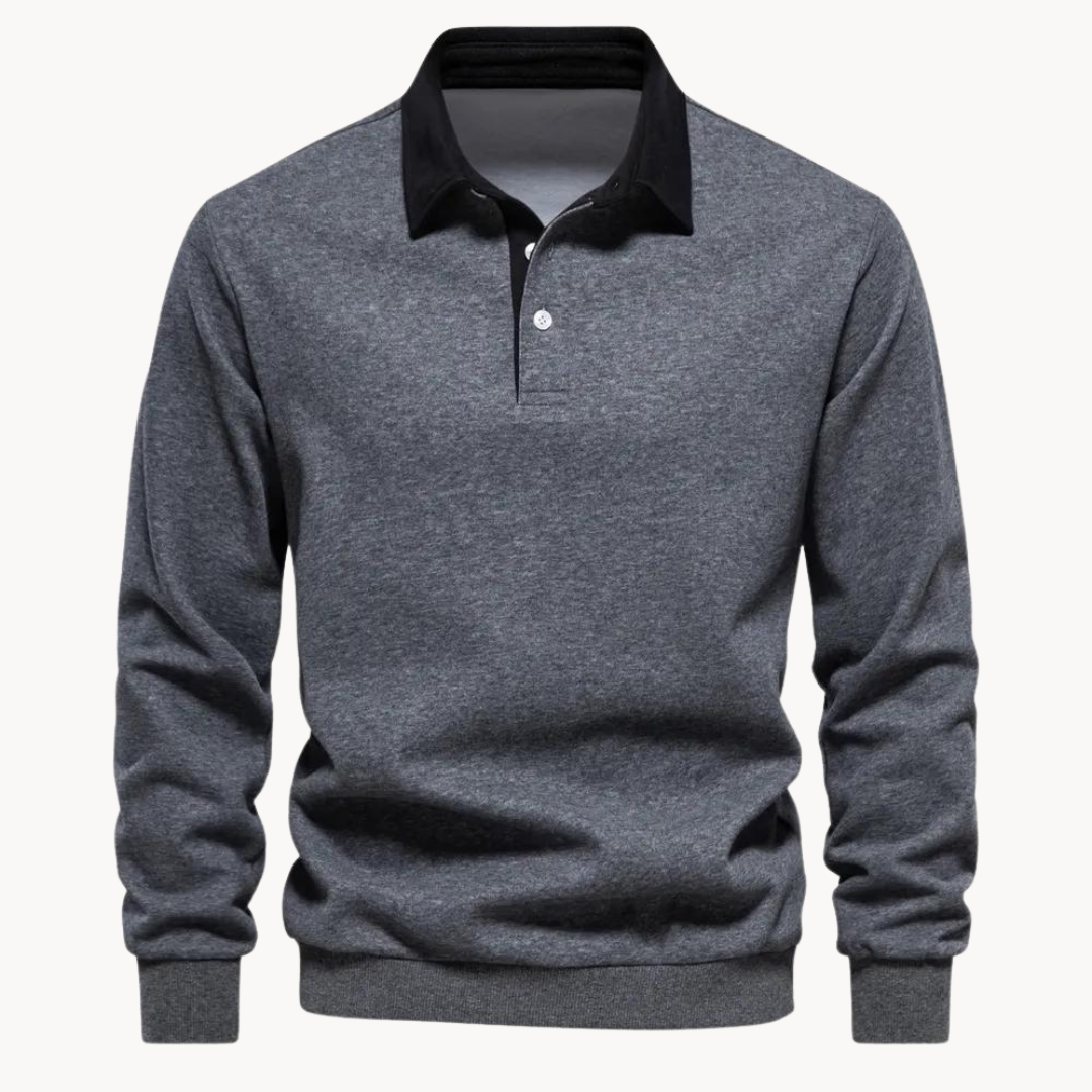 Casual Craft Polo-Pullover