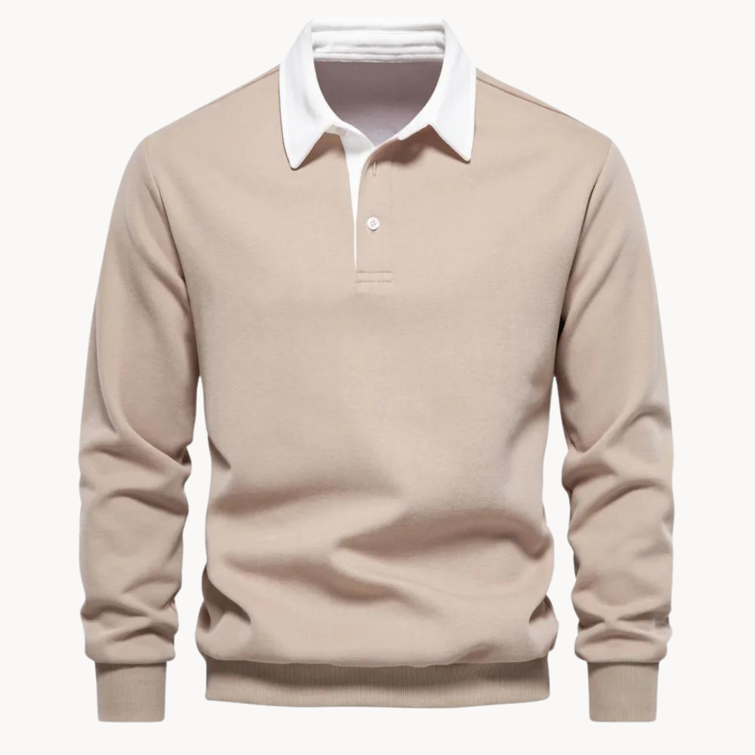 Casual Craft Polo-Pullover