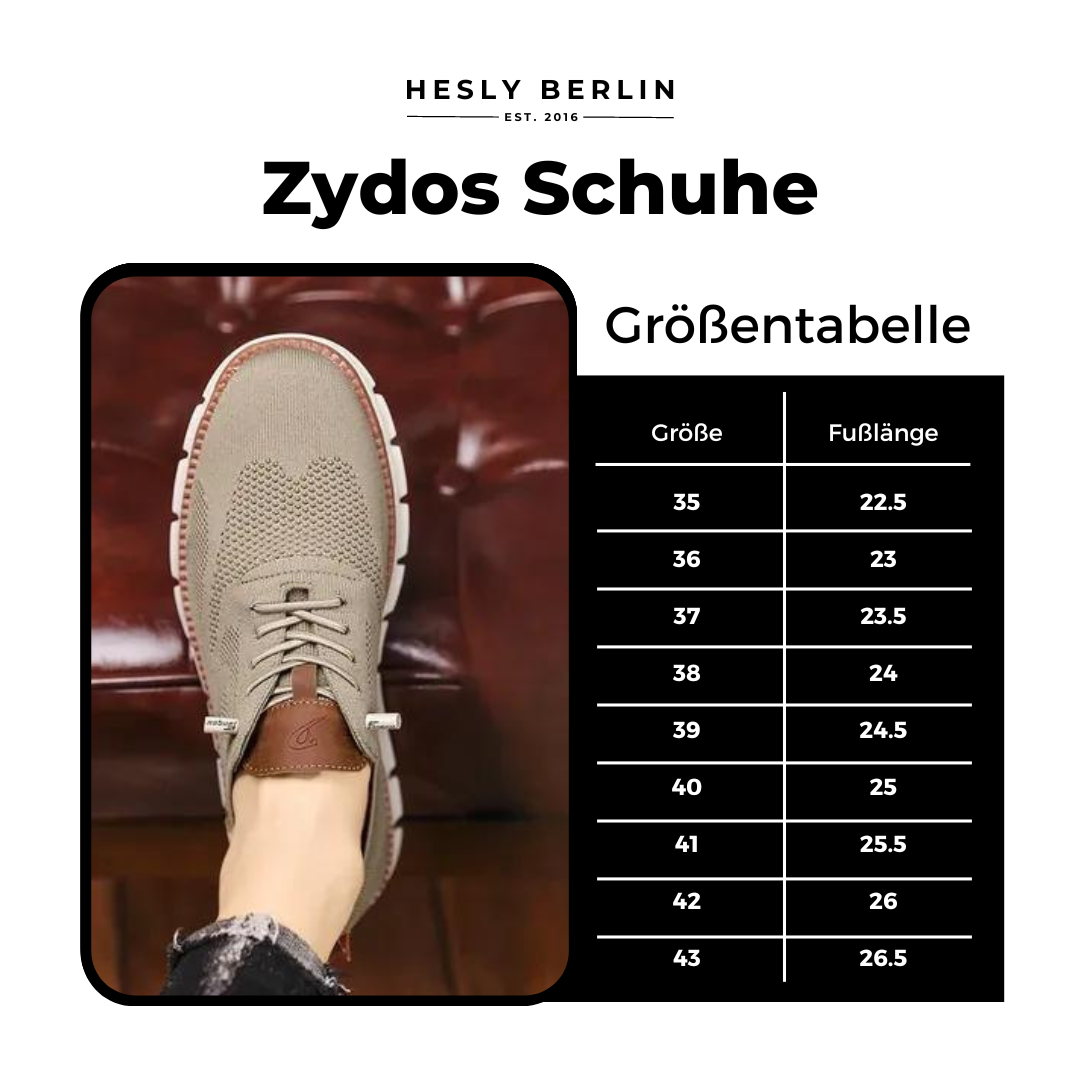 Zydos Schuhe - Ultraleichte Orthopädische Schuhe für Männer