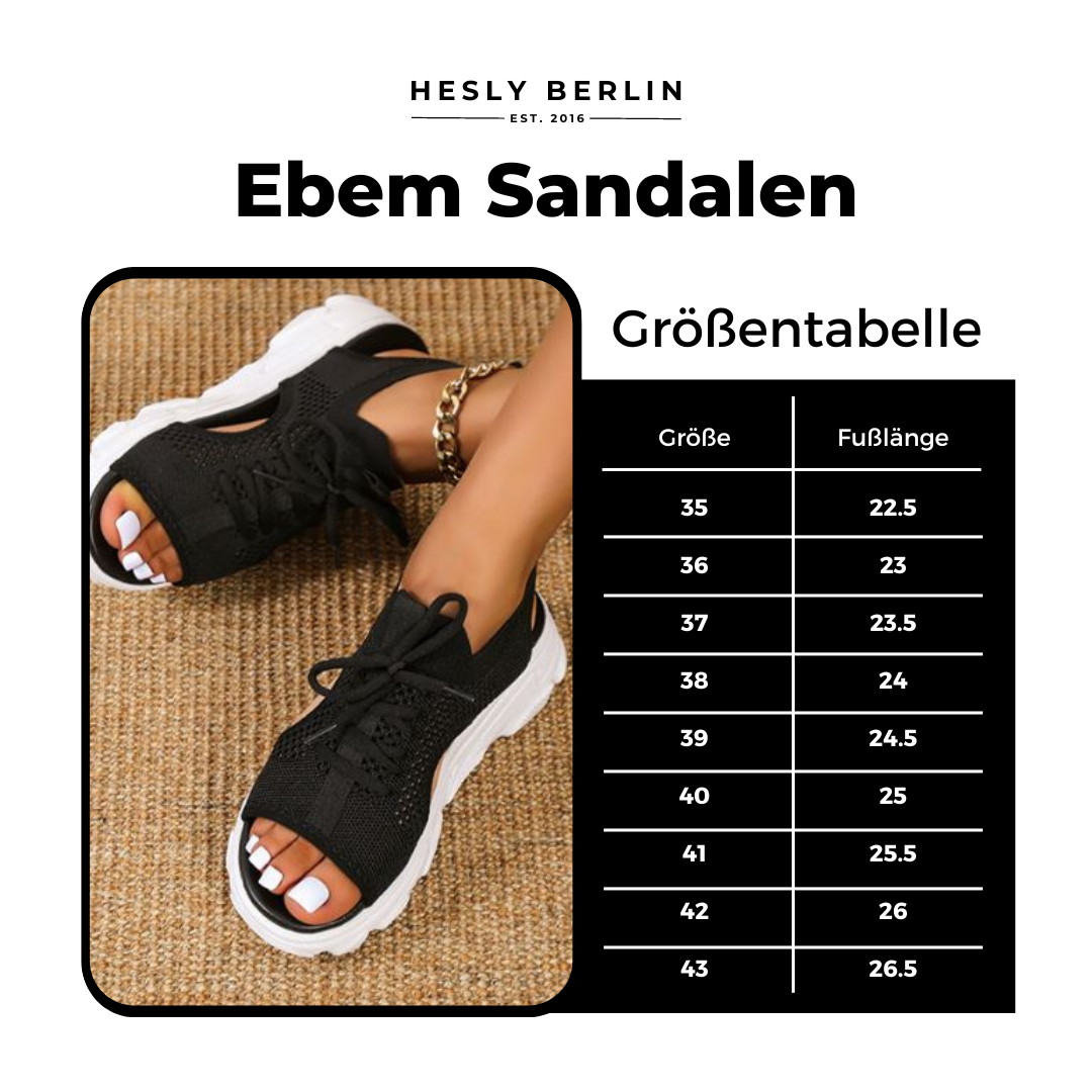 Ebem Sandalen - Die Besten Orthopädischen Sandalen Zum Tragen