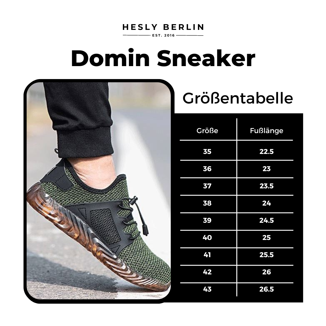 Domin Sneaker - Lichtgewicht Ademende Fabriekssneakers