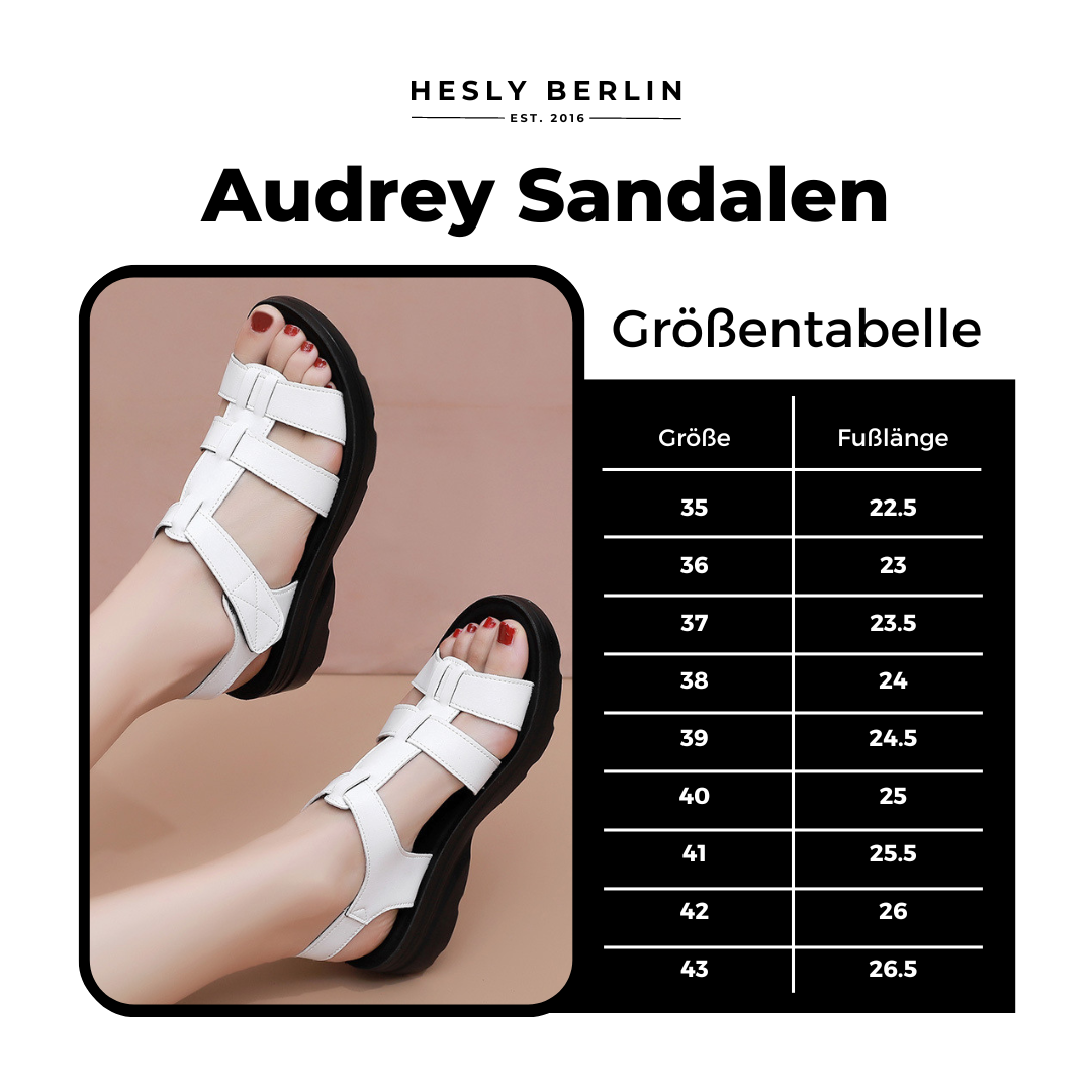 Audrey Sandalen - Modische schmerzlindernde Damensandalen