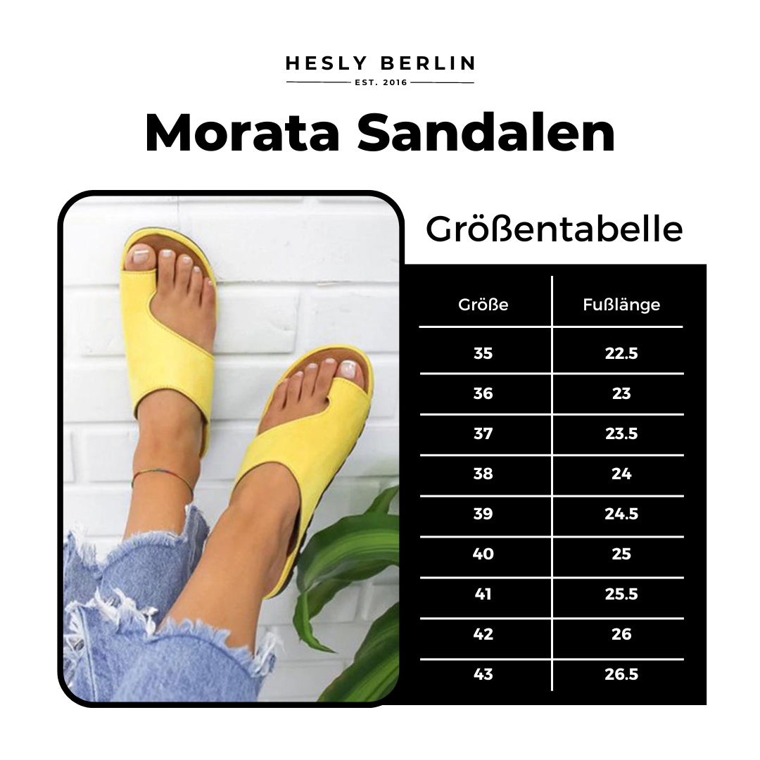 Morata Sandalen - Orthopädische Hallux Valgus Korrektur Sandale Schuhe