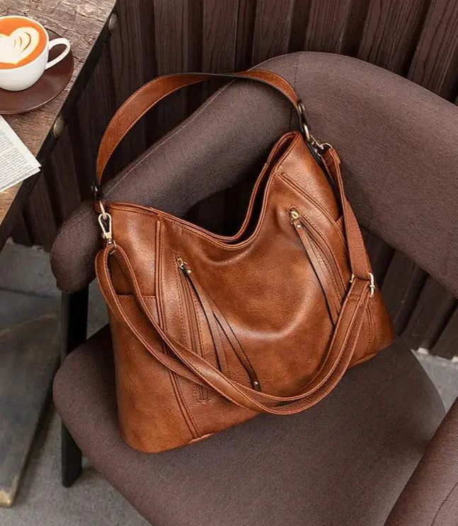 Elegante Luxus Ledertasche