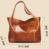 Vintage Leder Schultertasche