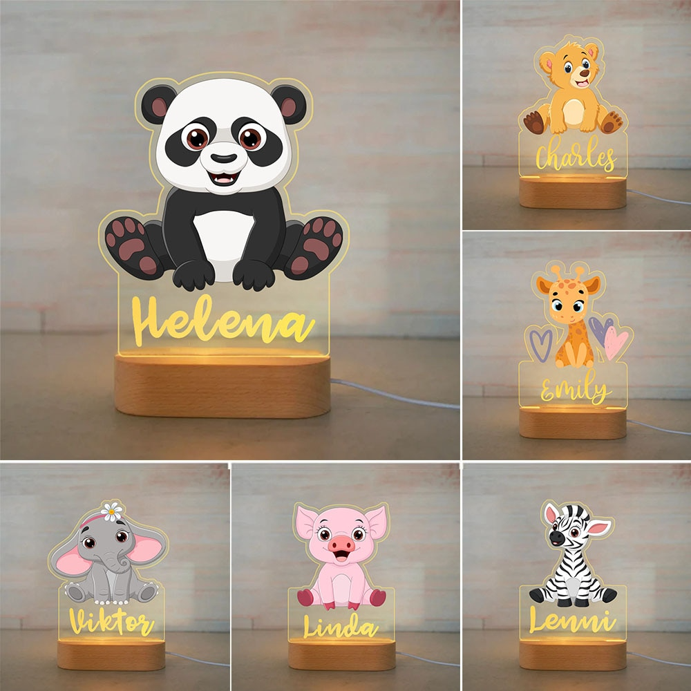 Cute Lamp™ - Personalisierte 3D-Nachtlampe - Kleines Tier