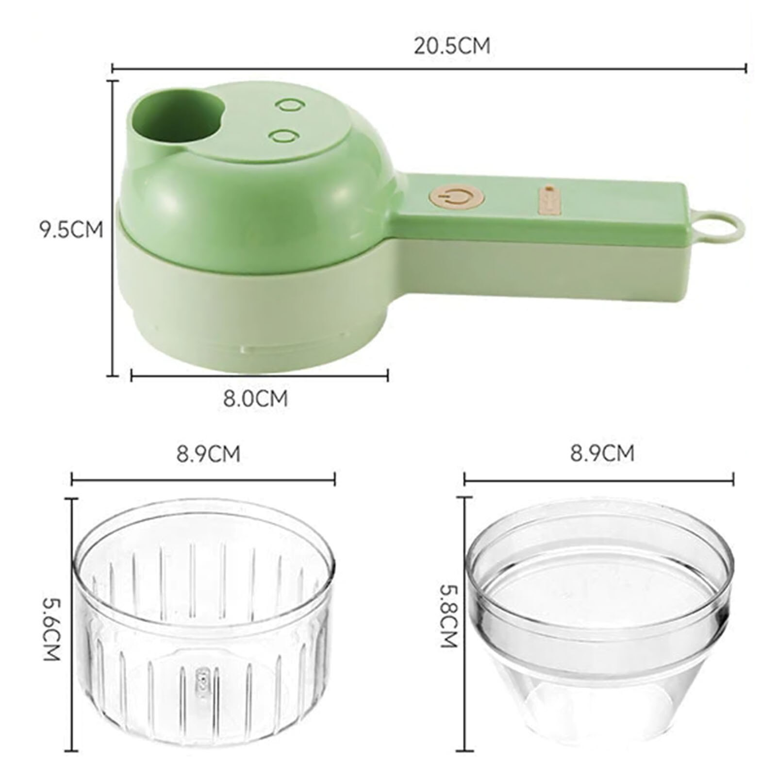 Food Chopper™ - 4 In 1 Manueller Elektrischer Gemüseschneider