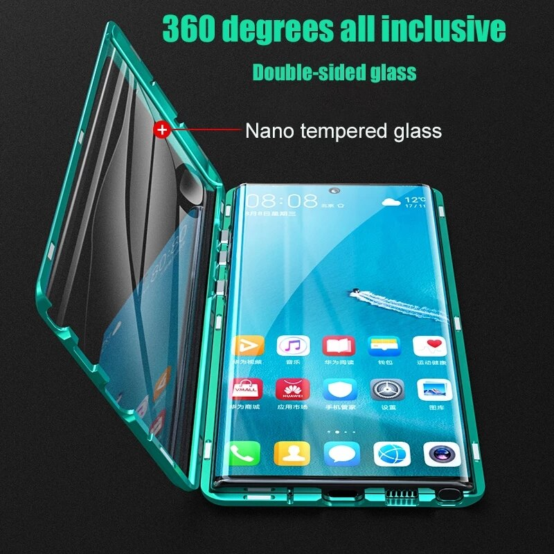 Strong Cover™ - Magnetisches Gehärtetes Glas Für Samsung