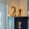 Handgefertigte Ori-Skulptur aus Metall