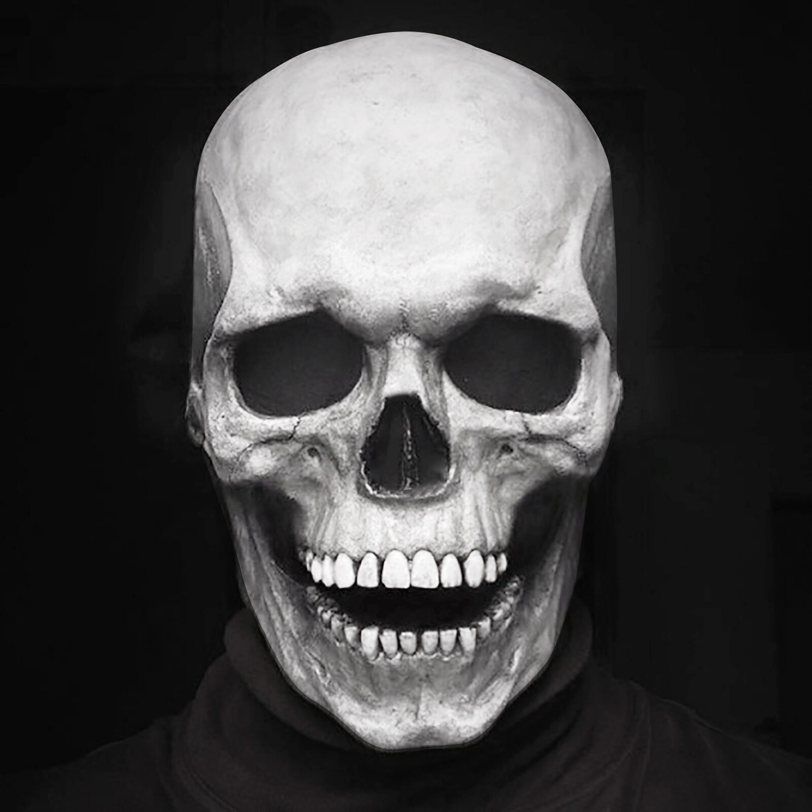 3D Full Head Evil Skull Mask