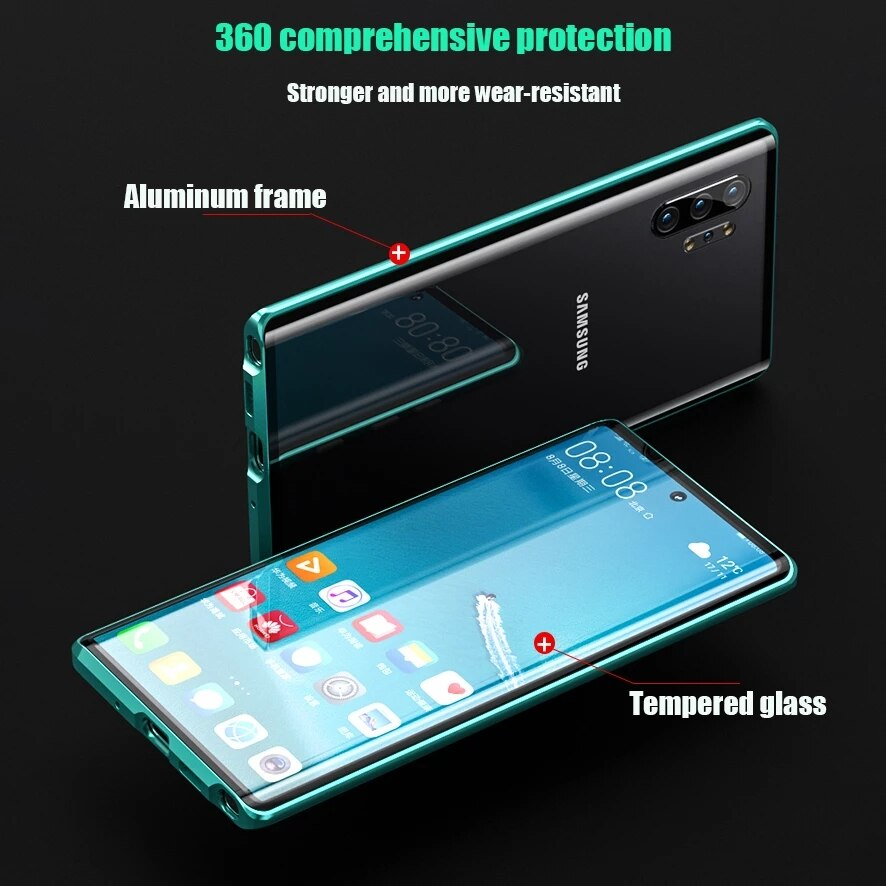 Strong Cover™ - Magnetisches Gehärtetes Glas Für Samsung