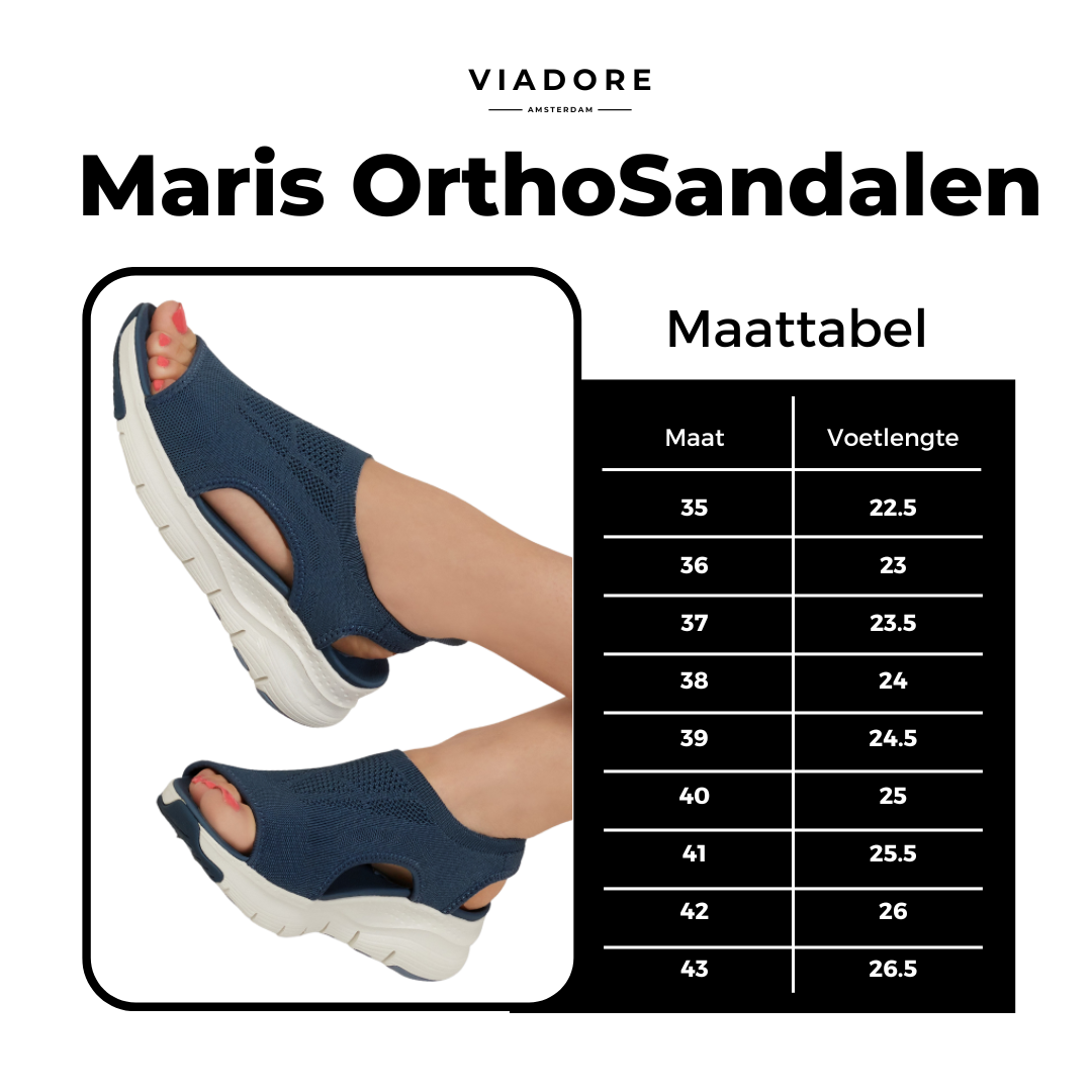 Maris OrthoSandalen - Bequeme Sandalen Mit Keilabsatz