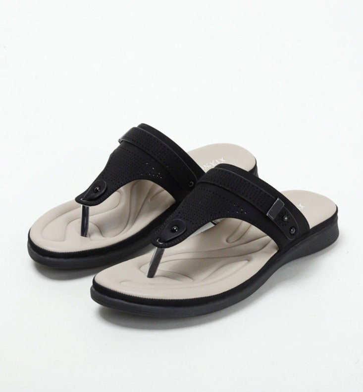 Akaya Sandalen - Mode Keil Orthopädische Flip Flops