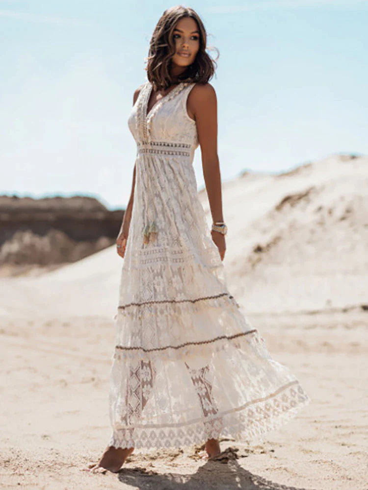 Regine Maxi Dress™ - Bohemian Ibiza Kleid