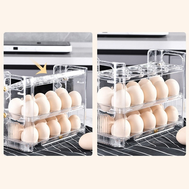 Egg Holder - Eieraufbewahrungsbox Mit Drei Ebenen