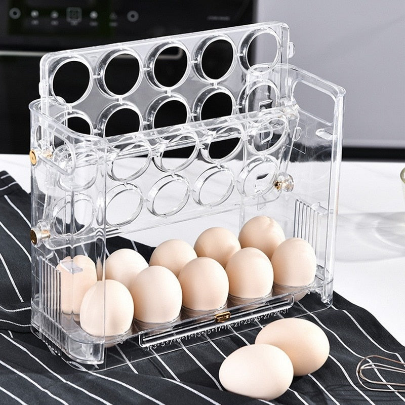 Egg Holder - Eieraufbewahrungsbox Mit Drei Ebenen