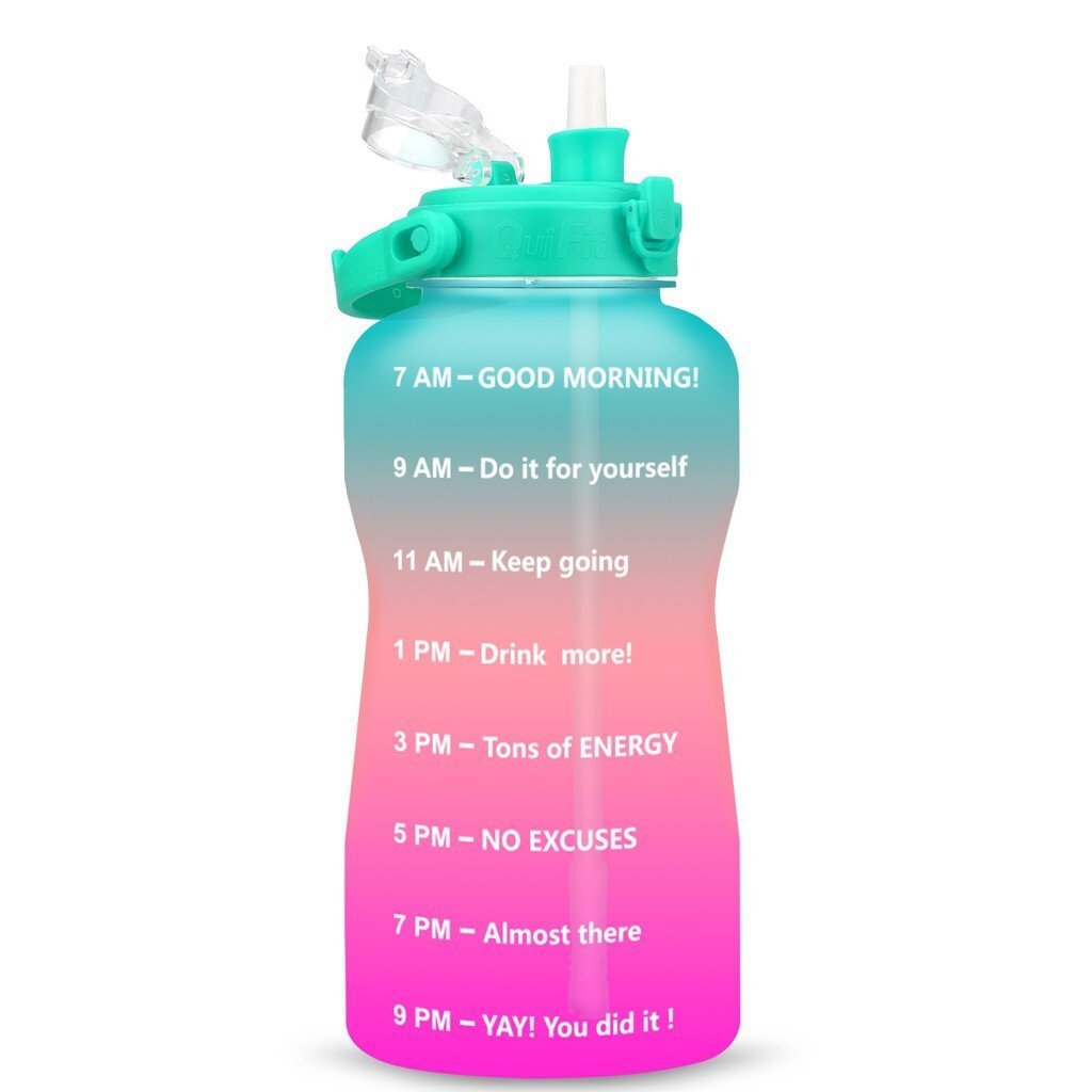Motivation Wasserflasche