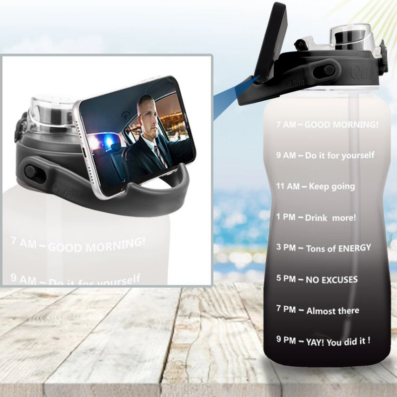 Motivation Wasserflasche